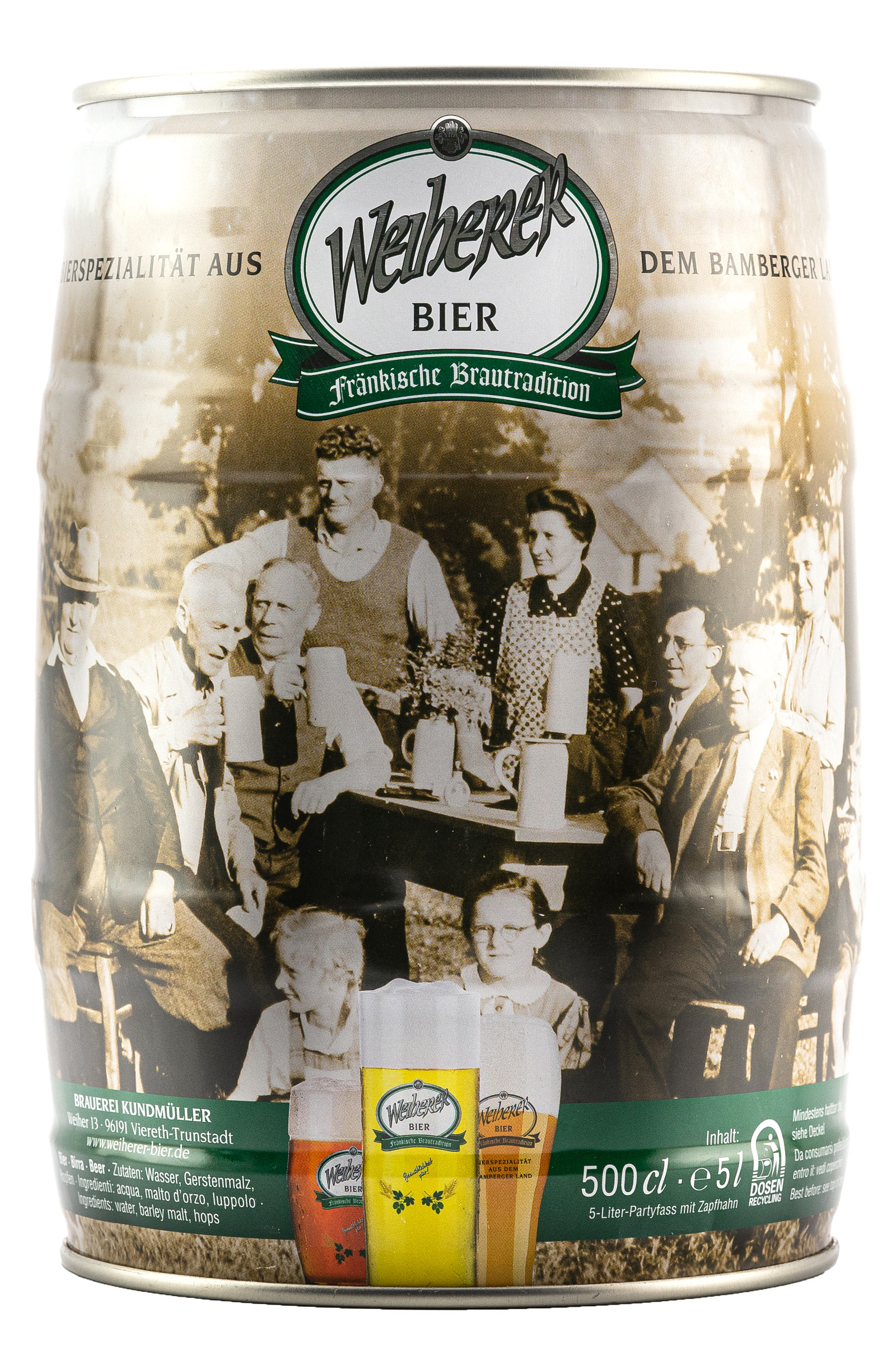 Weiherer Kellerbier - Partyfass