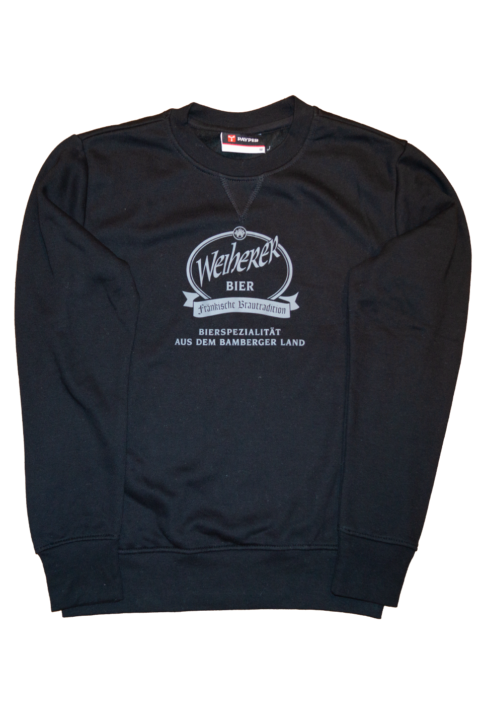 Sweatshirt Weiherer Bier, schwarz, Größe  S