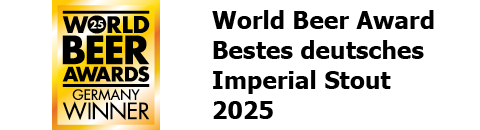 World Beer Award Bestes deutsches Imperial Stout 2025