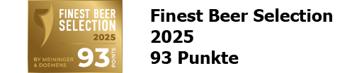 Finest Beer Selection 2025 93 Punkte