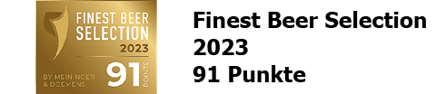 Finest Beer Selection 2023 91 Punkte