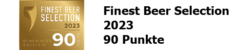 Finest Beer Selection 2023 90 Punkte